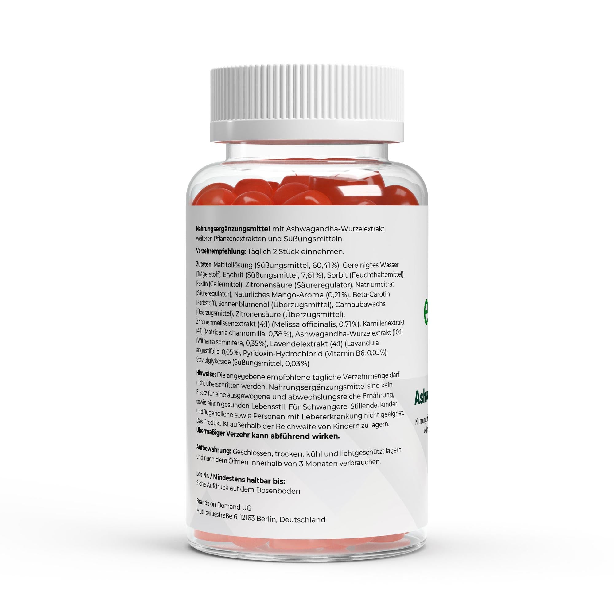 Ashwagandha + Vitamin B6 Gummies - 60 Stk.