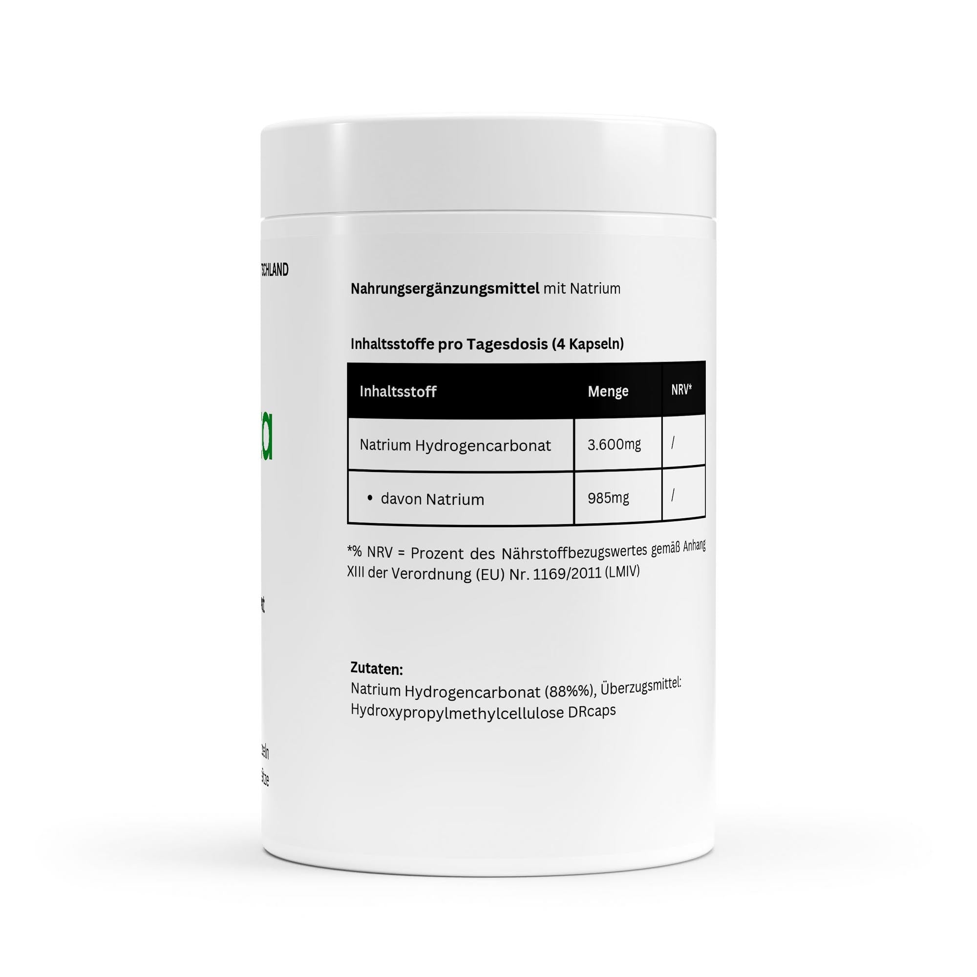 Natron Magensaftresistent - 120 Kapseln