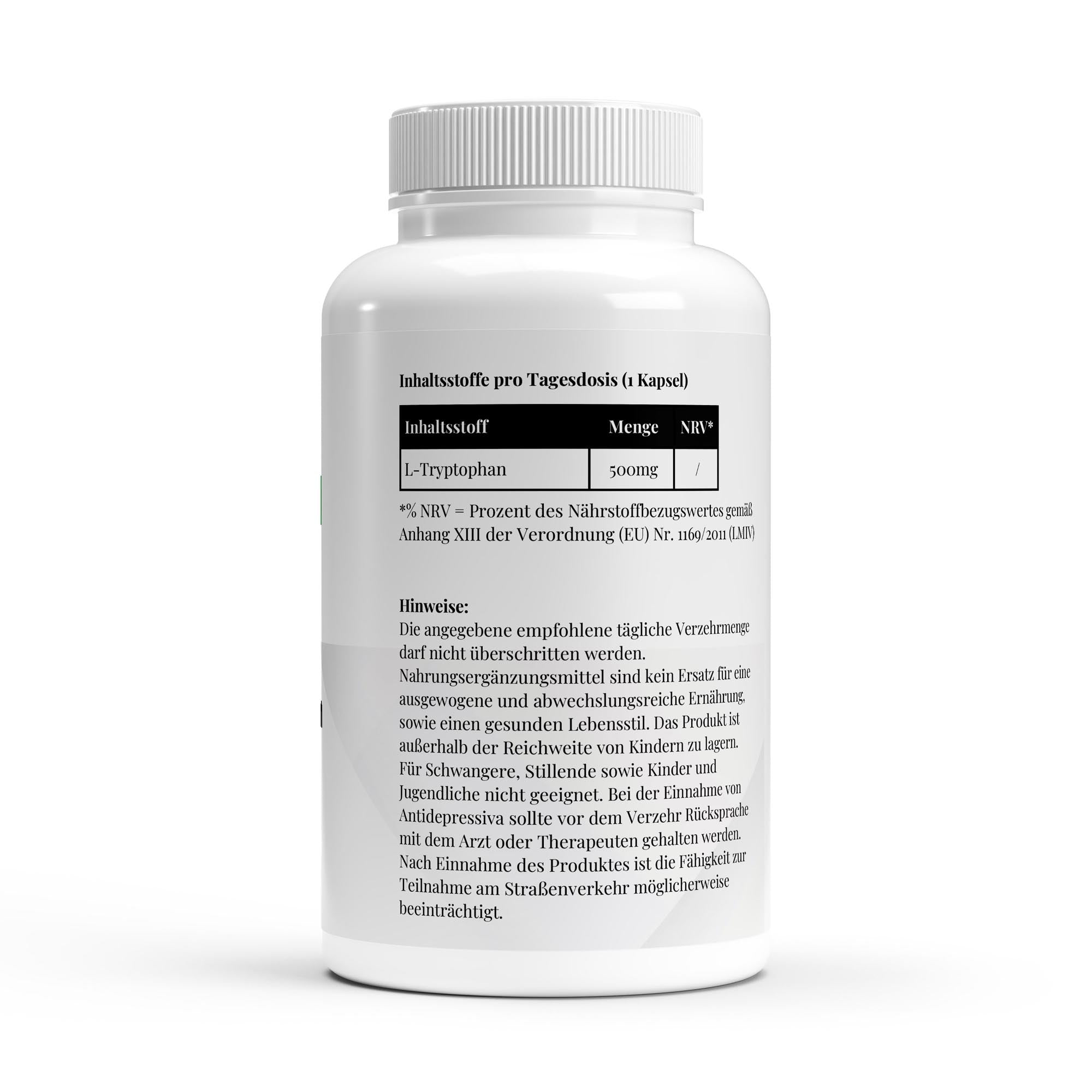 L-Tryptophan - 90 Kapseln