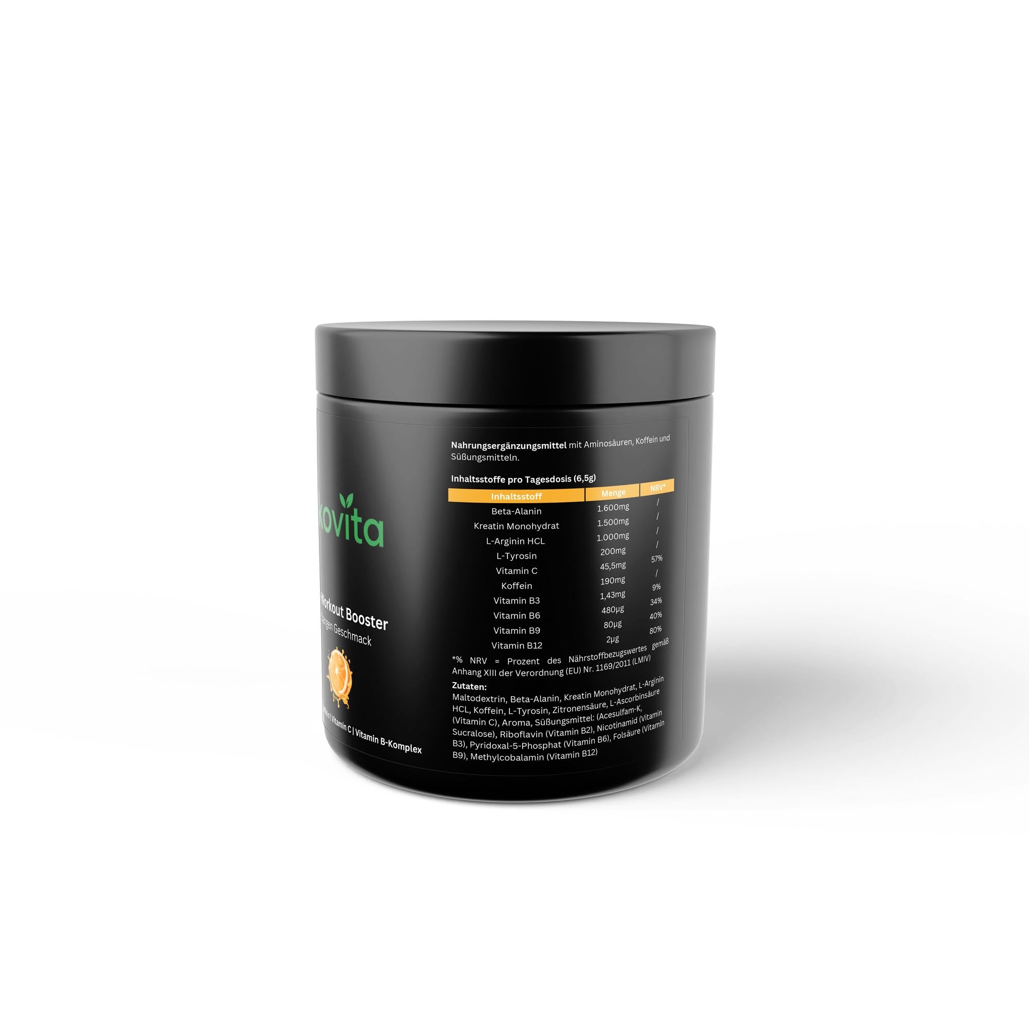 Pre-Workout Booster Orange - 520g