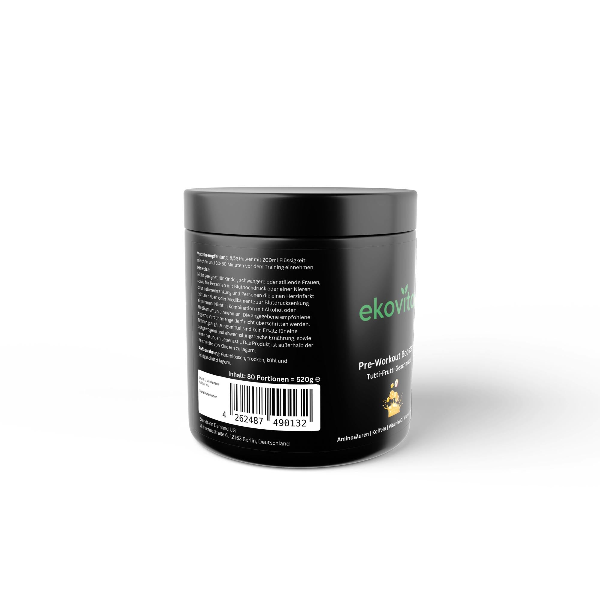 Pre-Workout Booster Tutti Frutti - 520g