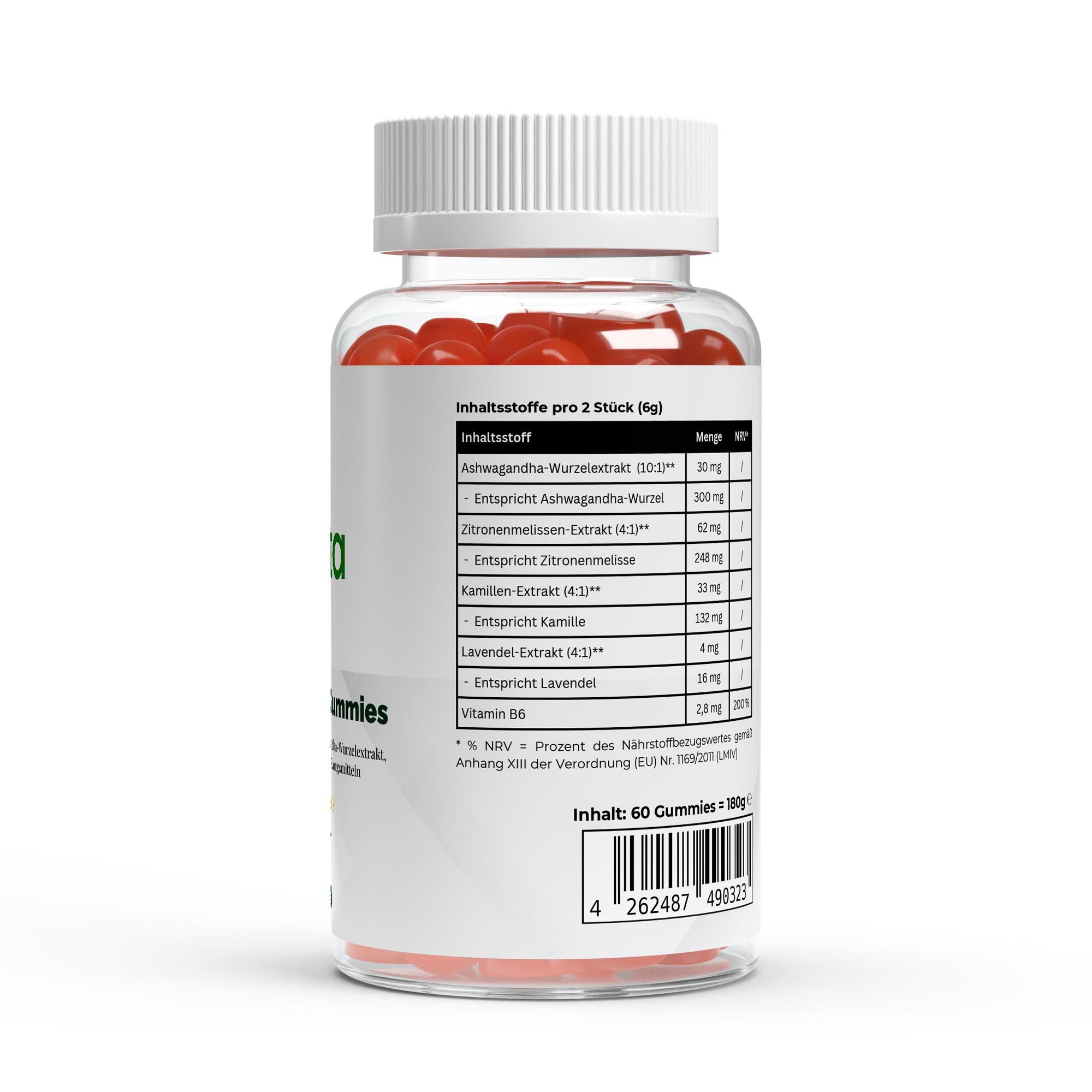 Ashwagandha + Vitamin B6 Gummies - 60 Stk.