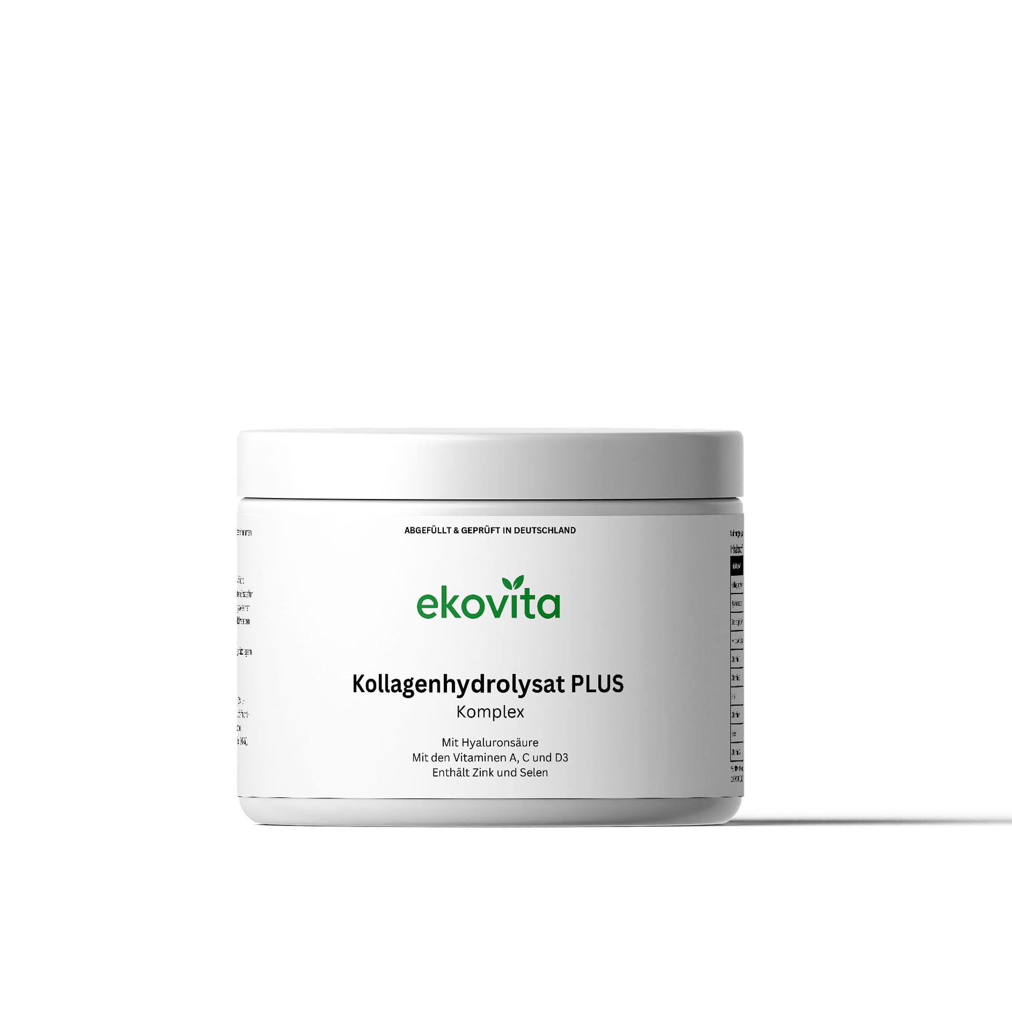 Kollagenhydrolysat PLUS Haut Haare Nägel - 180 Kapseln