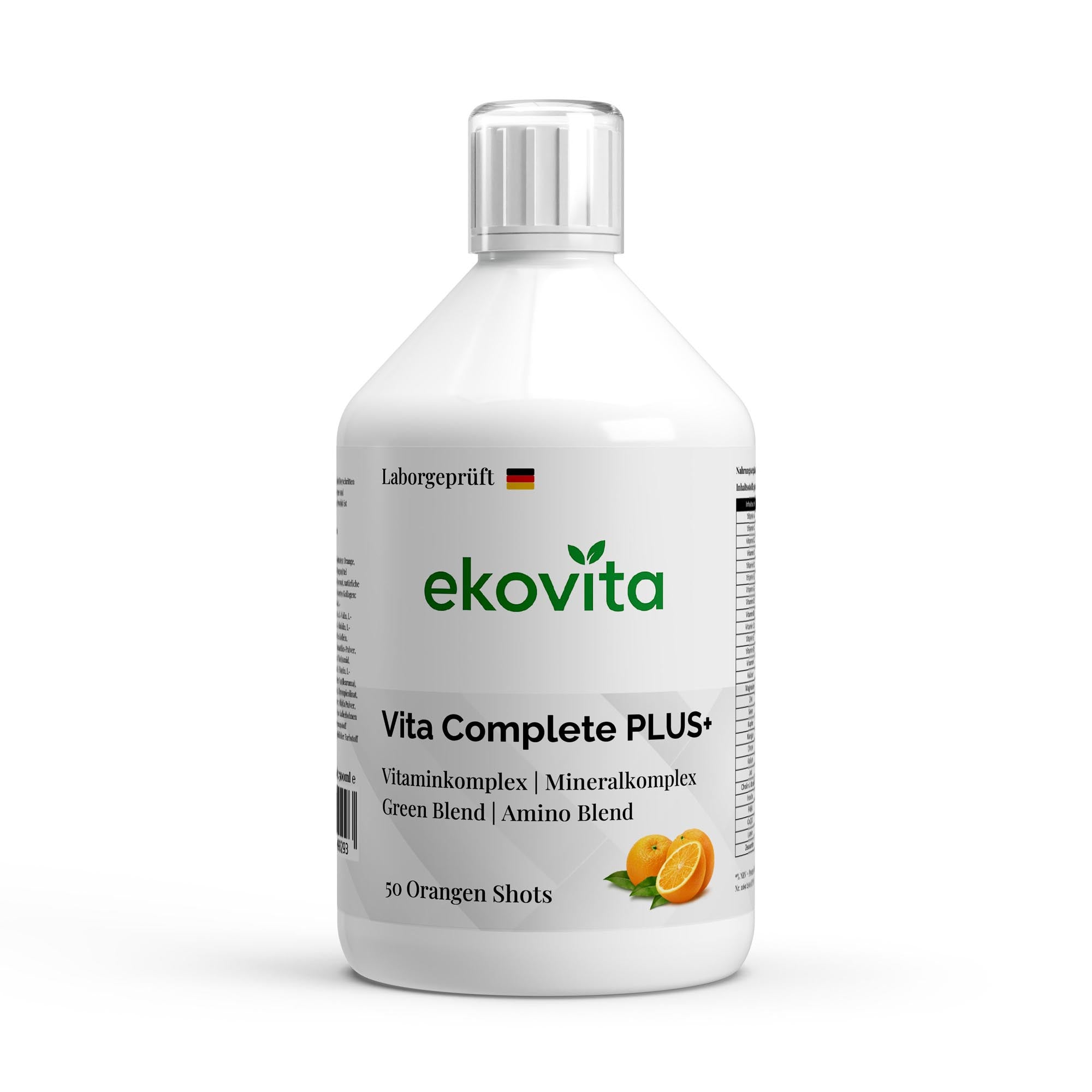 Vita Complete PLUS+ Shots - Fresh Orange - 500ml