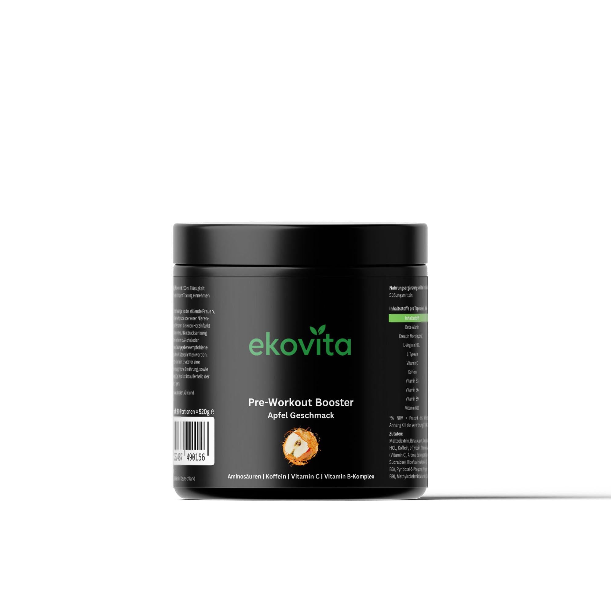 Pre-Workout Booster Apfel - 520g
