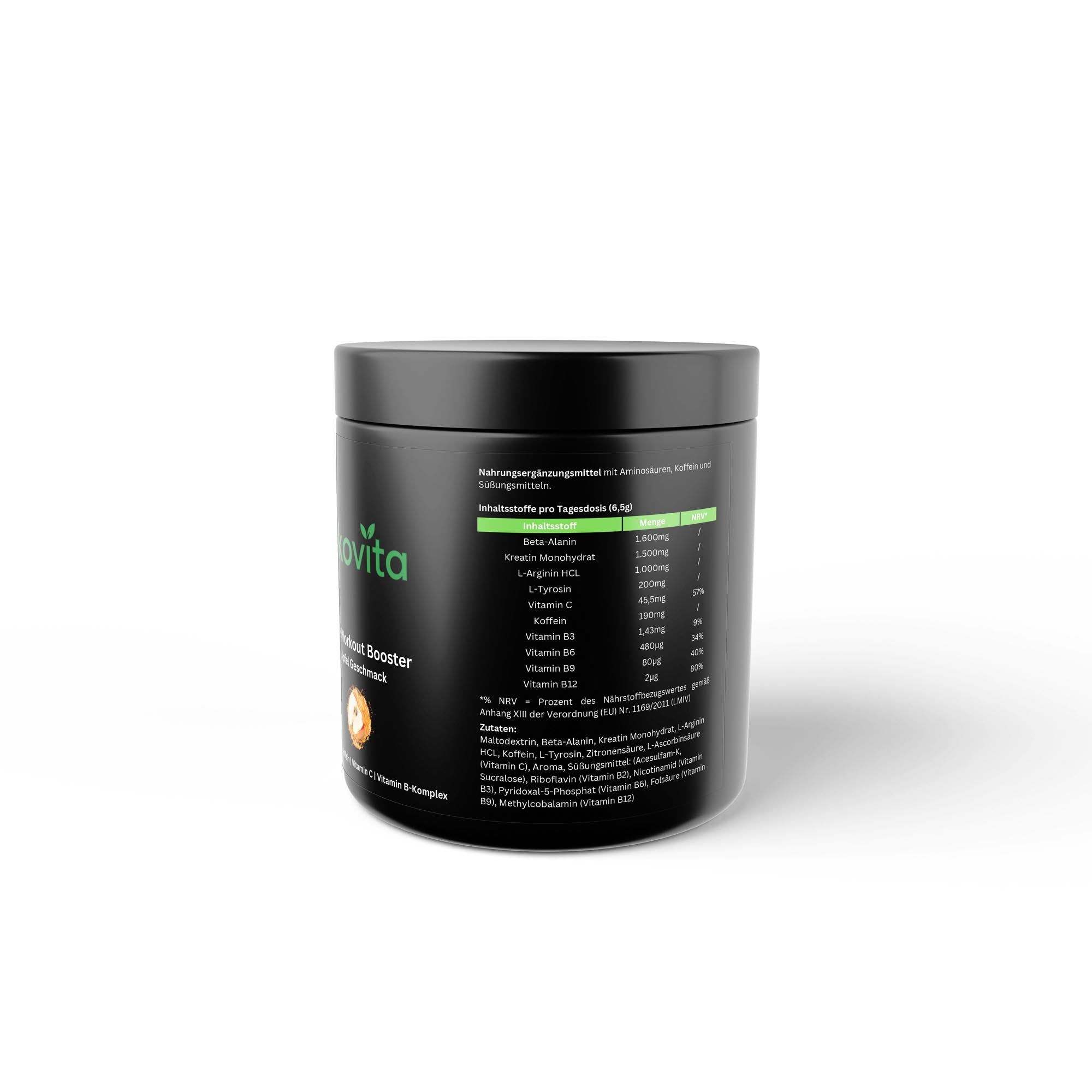 Pre-Workout Booster Apfel - 520g