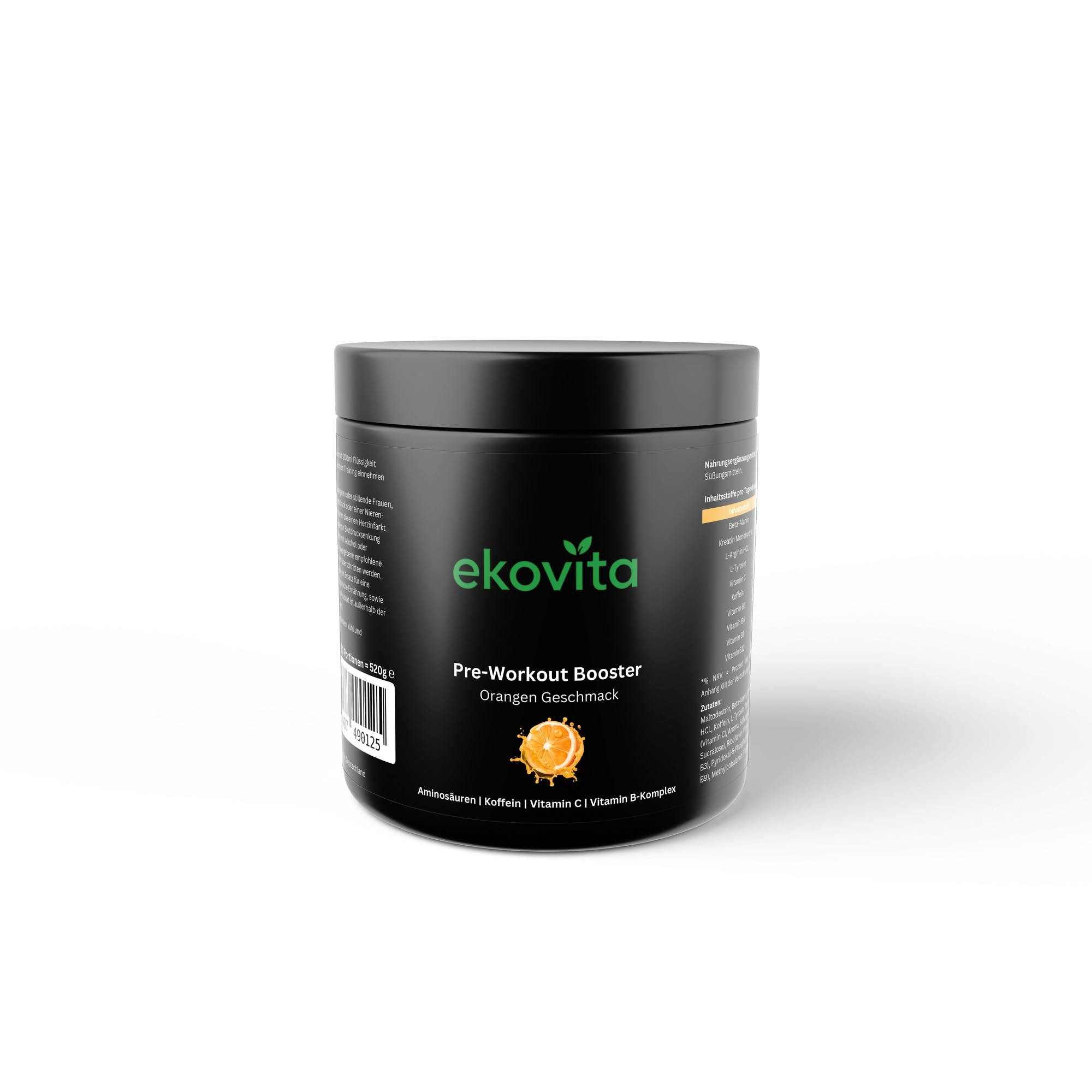 Pre-Workout Booster Orange - 520g