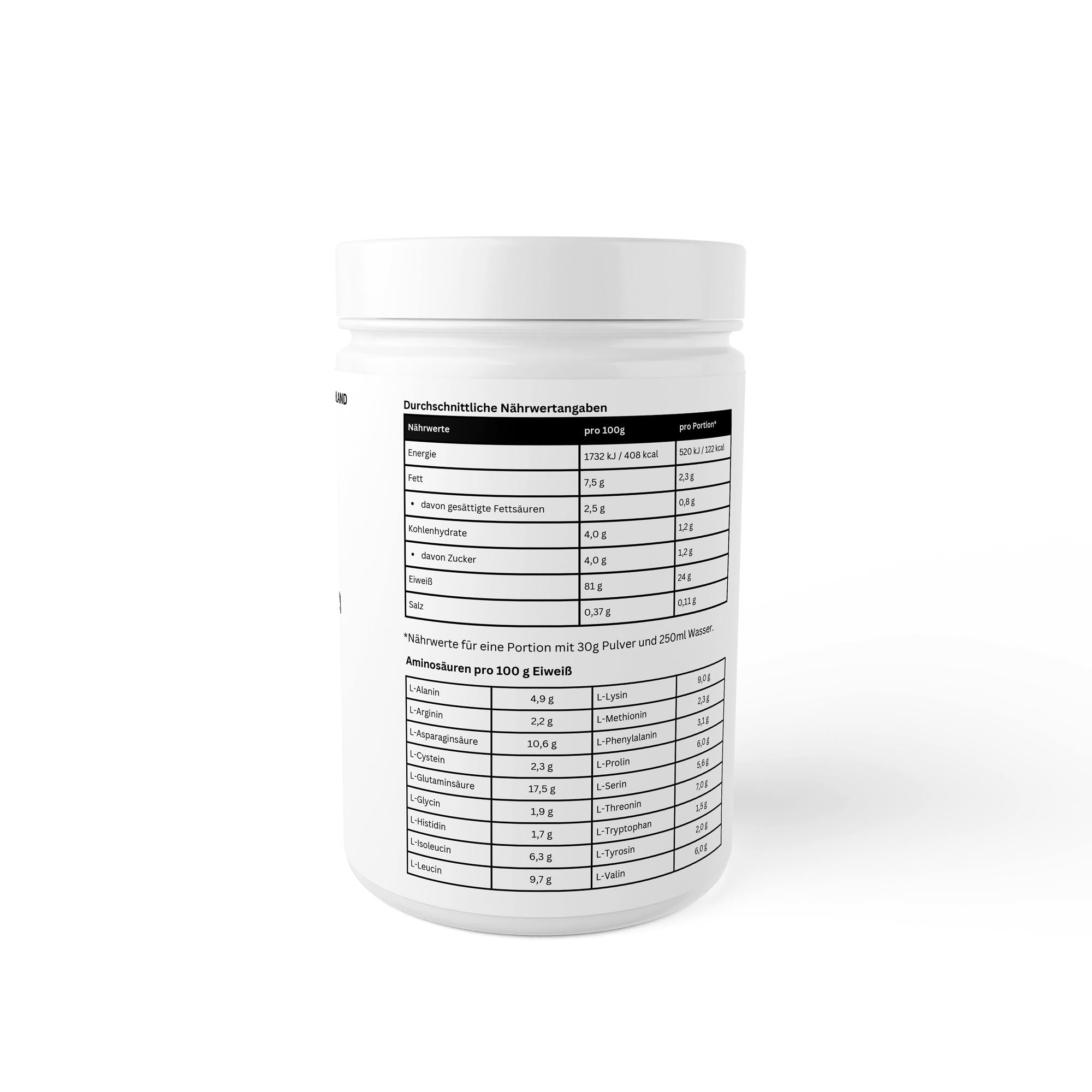 Premium Whey Protein Erdbeere - 1.000g