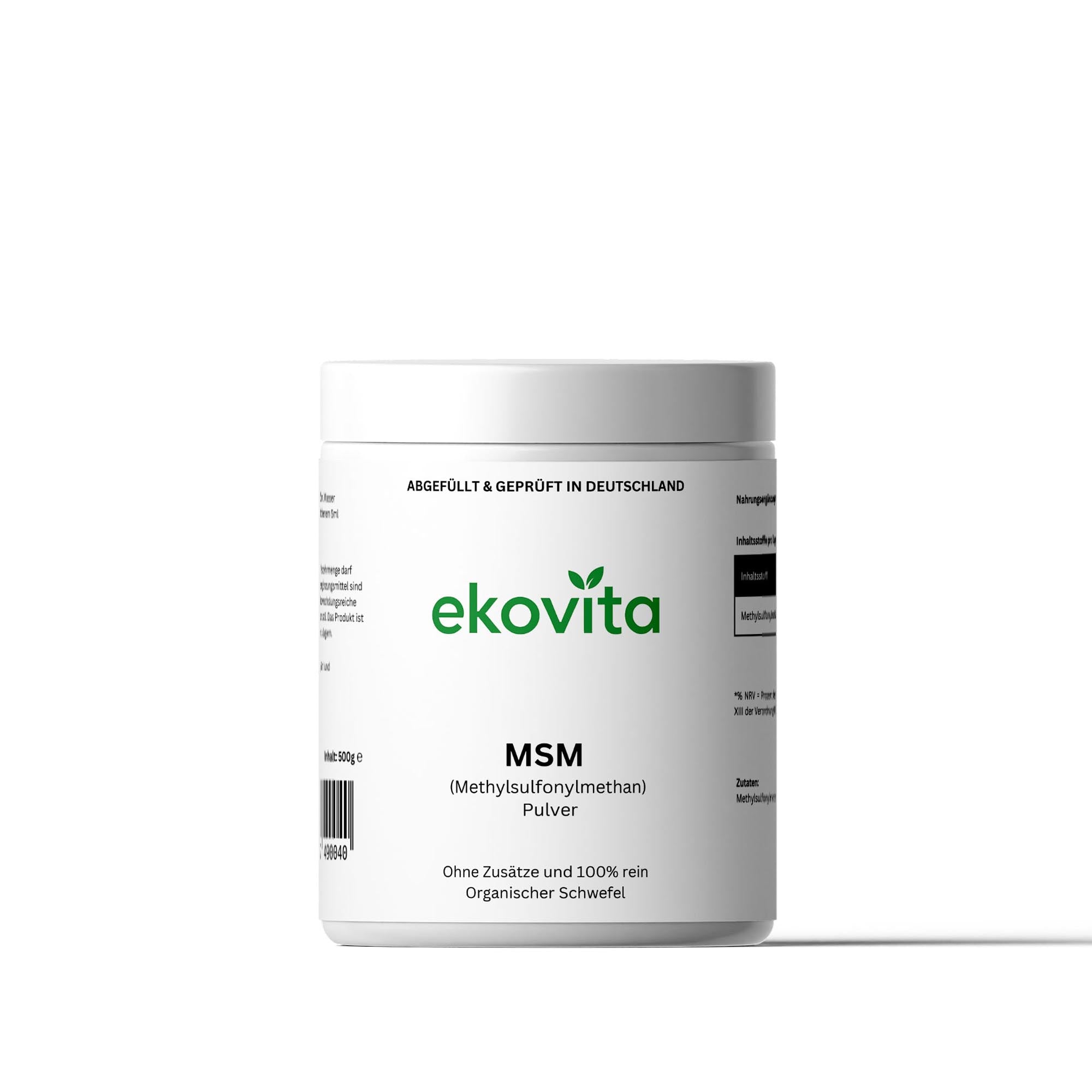 MSM Pulver - 500g