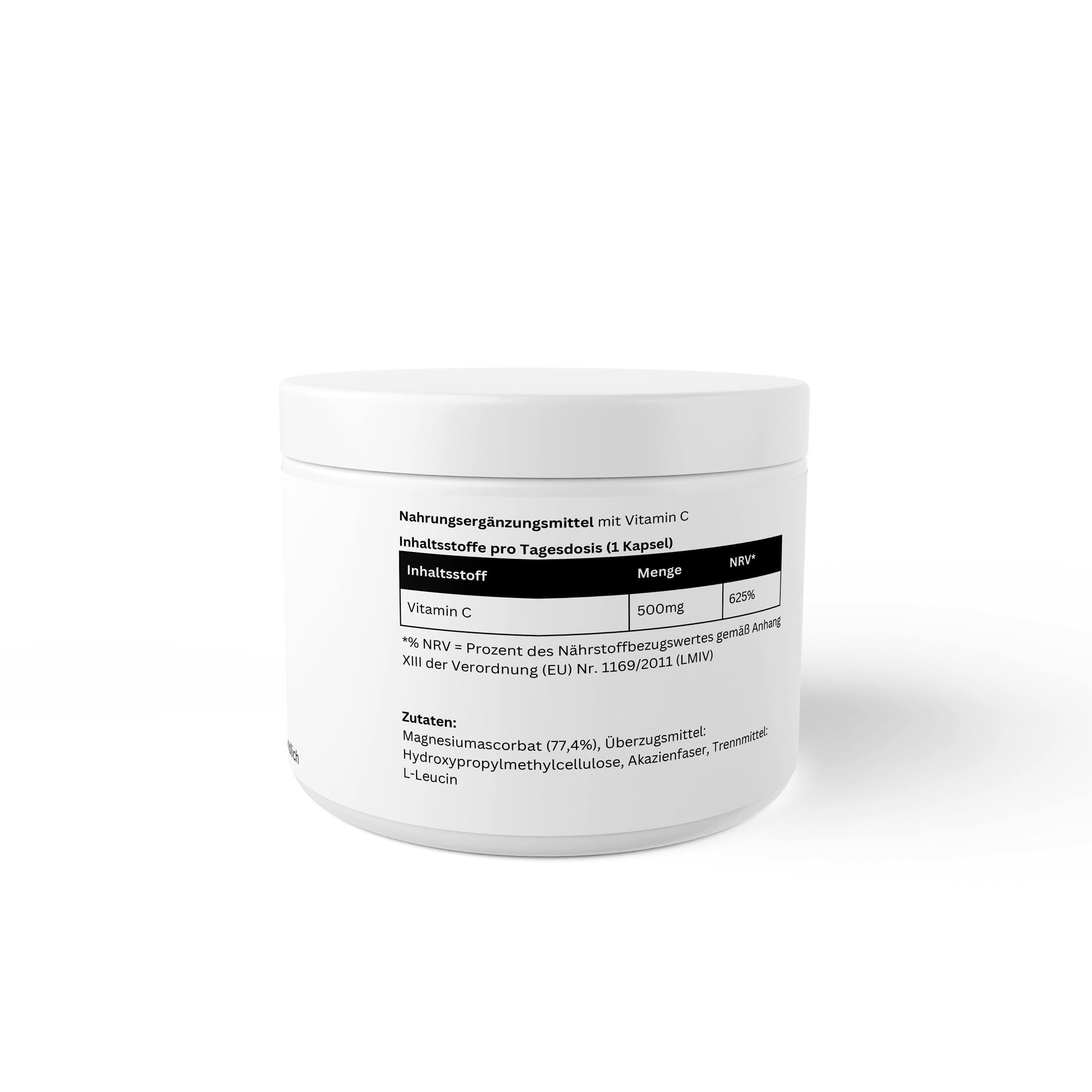 Gepuffertes Vitamin C 500mg - 360 Kapseln