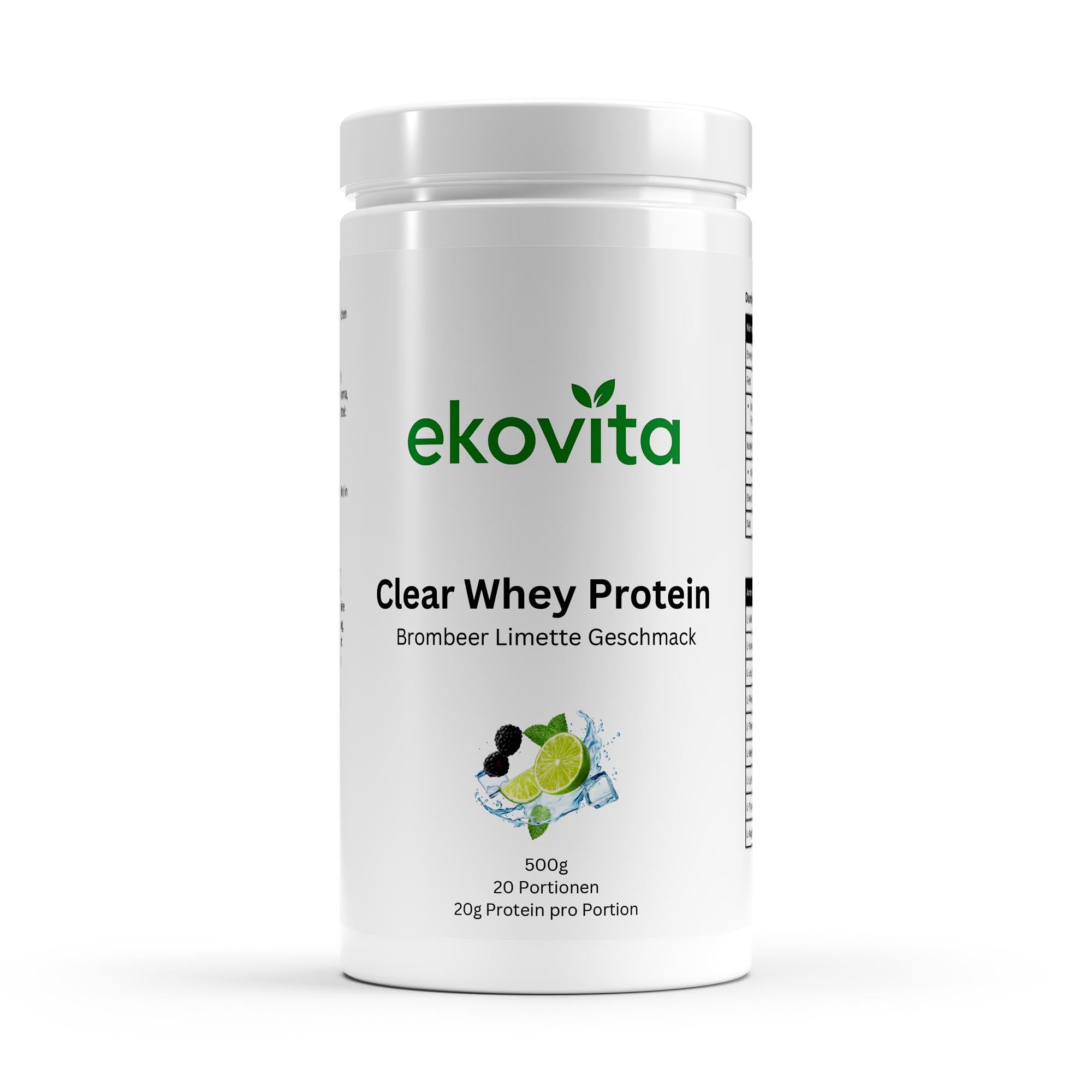 Clear Whey Protein Brombeere-Limette - 500g