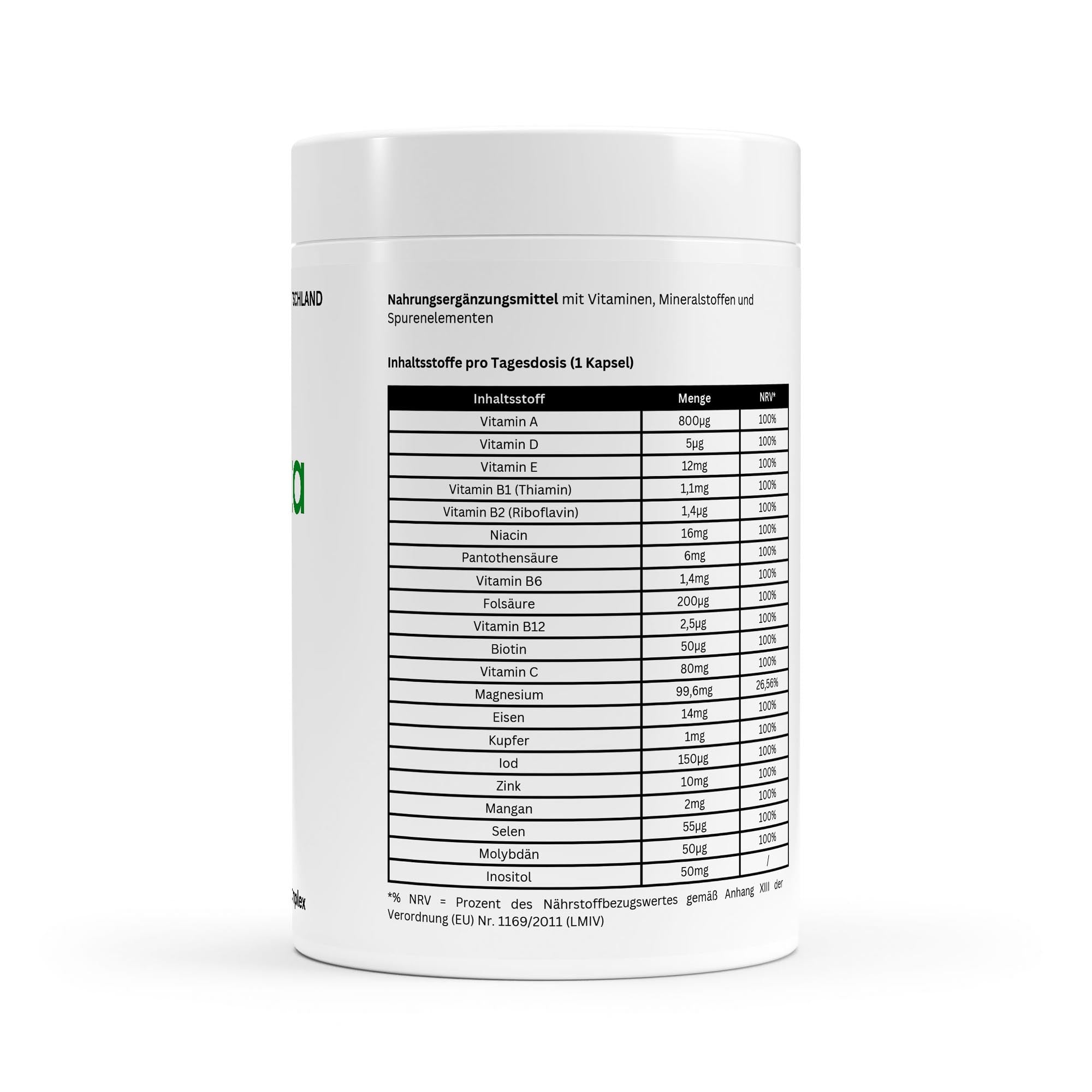 Multi Vitamin und Mineral Komplex - 120 Softgels