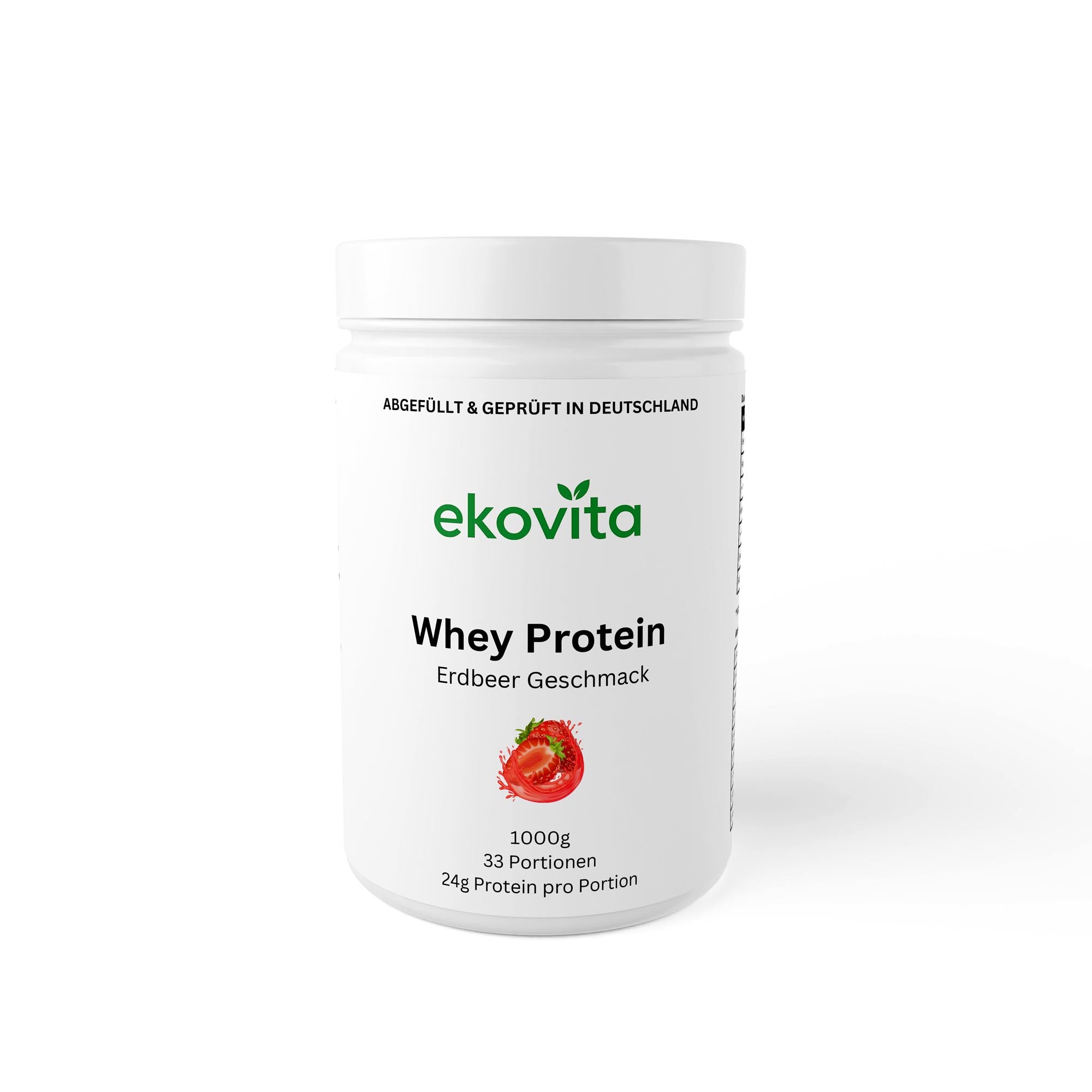 Premium Whey Protein Erdbeere - 1.000g