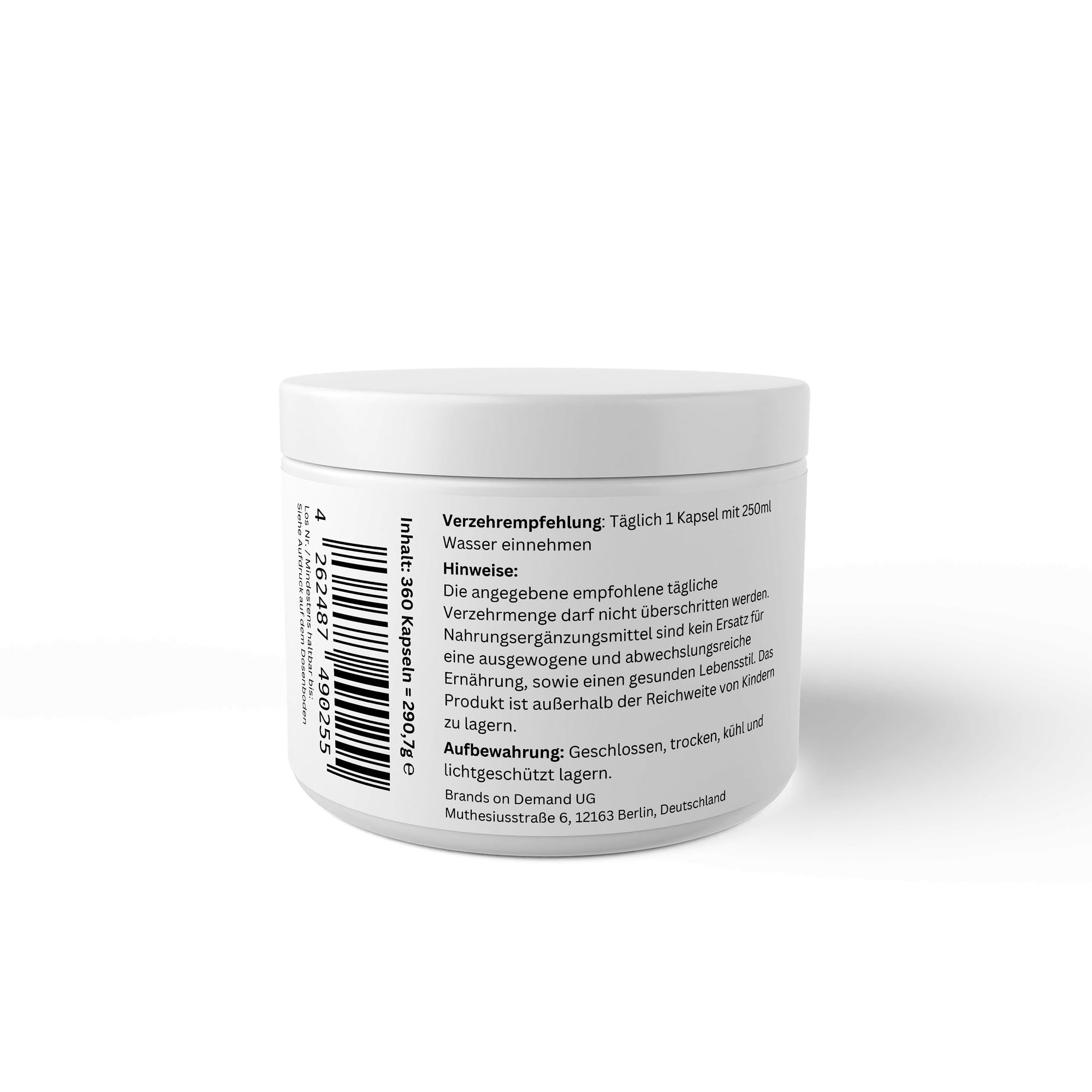 Gepuffertes Vitamin C 500mg - 360 Kapseln