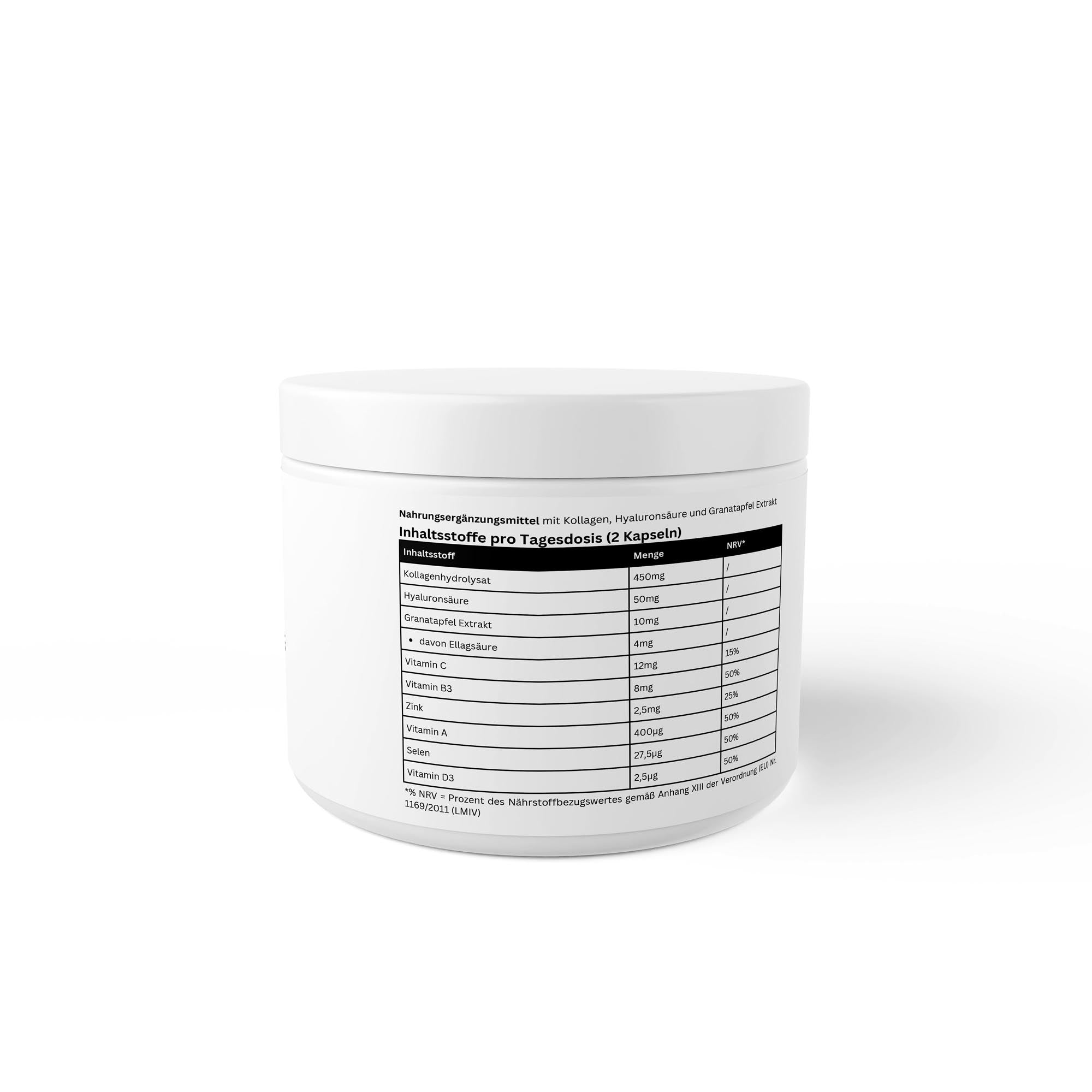 Kollagenhydrolysat PLUS Haut Haare Nägel - 180 Kapseln