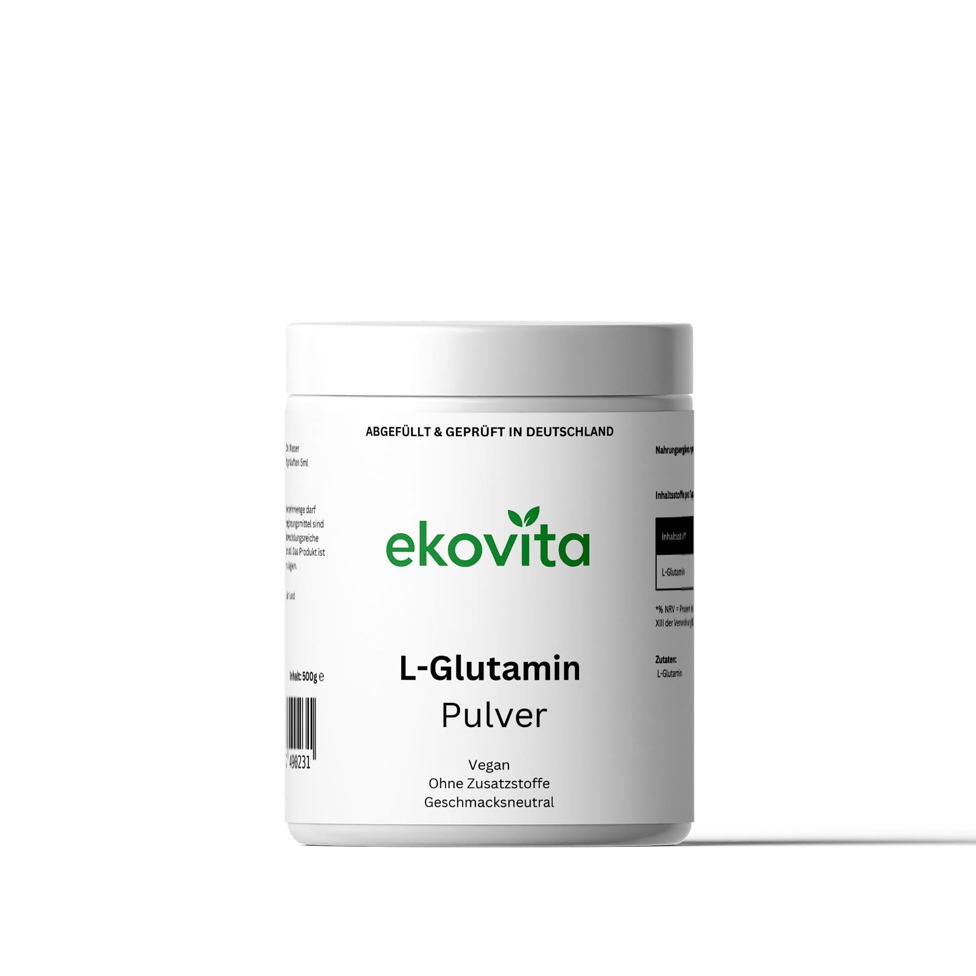 L-Glutamin Pulver - 500g