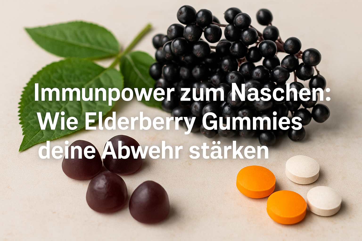 Immunpower zum Naschen: Wie Elderberry Gummies deine Abwehr stärken