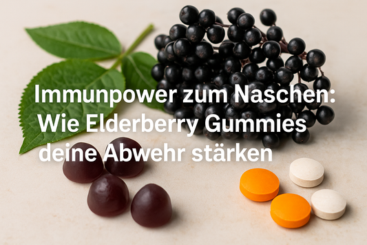 Immunpower zum Naschen: Wie Elderberry Gummies deine Abwehr stärken