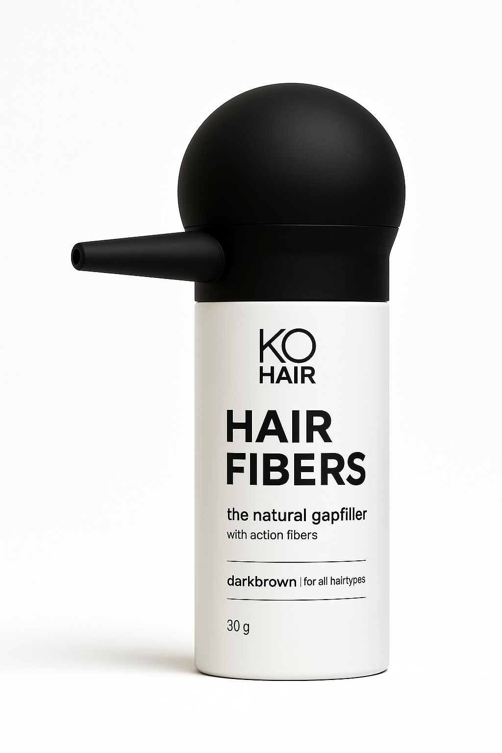 Verpackung des KÖ-HAIR Applikators, die auf Haarpflege und voluminöses Haar hinweist.