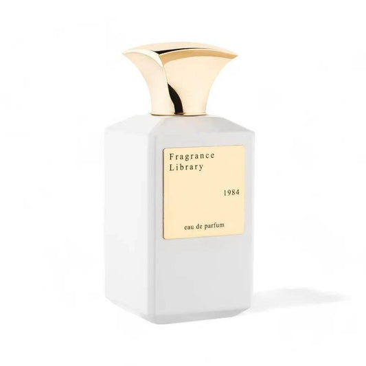 Elegante Flasche des Fragrance Library 1984 Eau de Parfum von BLACK ELIXIR, perfektes Premium Parfum für besondere Anlässe.