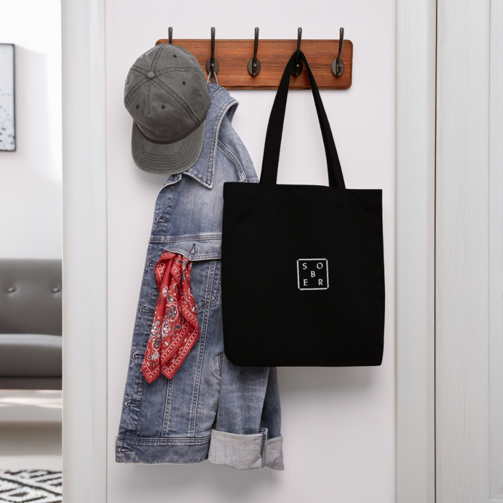 Detailansicht des ekovita Heavyweight Stoffbeutels, der umweltfreundlich aus recyceltem Material gefertigt ist.