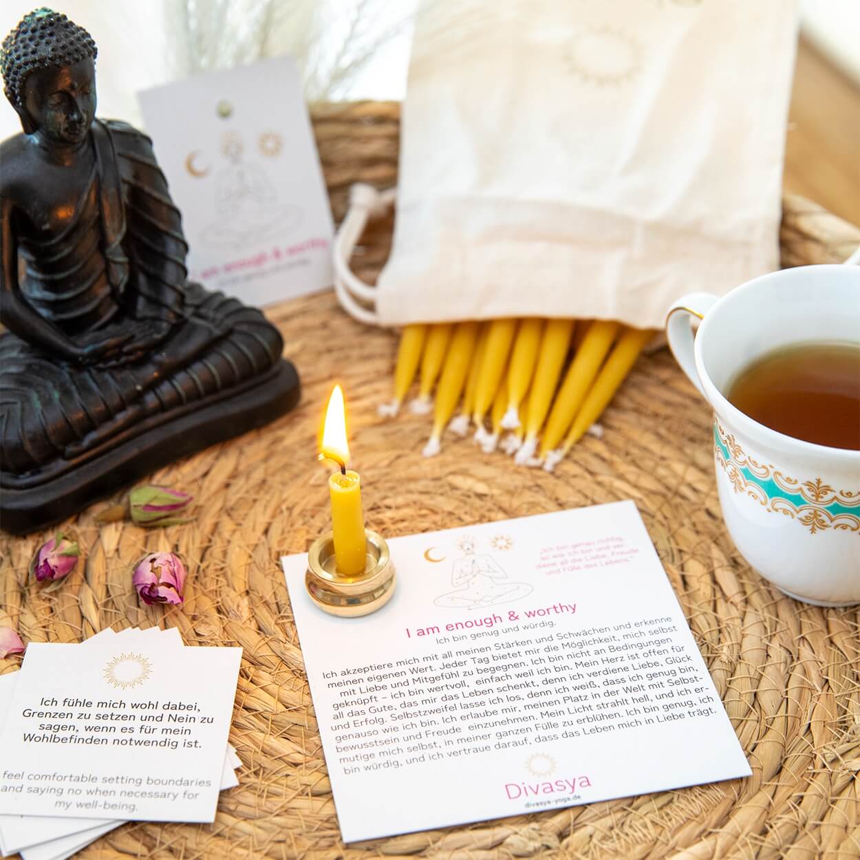 20-Minuten-Kerzen | I am mindful & focused