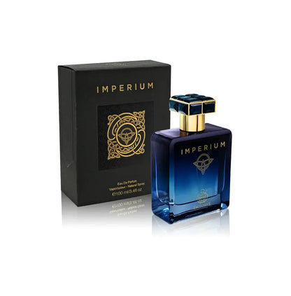 Fragrance World Imperium Eau de Parfum 100ml, ein luxuriöses Parfum für Herren in eleganter Flasche.