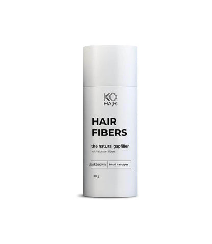 KÖ-HAIR FIBERS 30g Haarverdichter in eleganter Verpackung für volles und gesundes Haar.