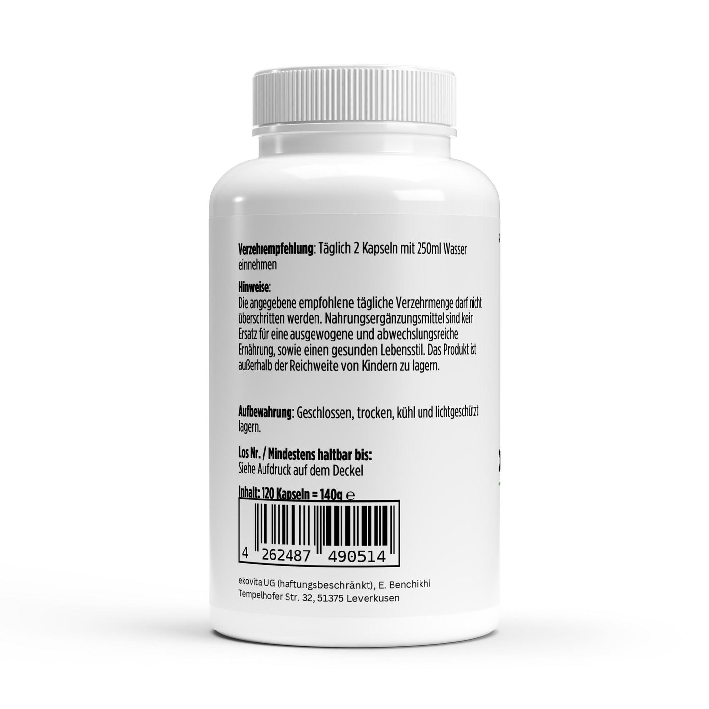 Die Verpackung von ChanceToBrand Omega 3, die die Vorteile für die Herzgesundheit hervorhebt.