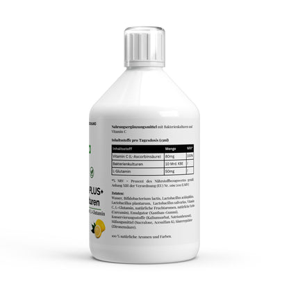 Detailansicht der Vita Balance Plus Kapseln, mikroverkapselt für optimale Darmgesundheit.