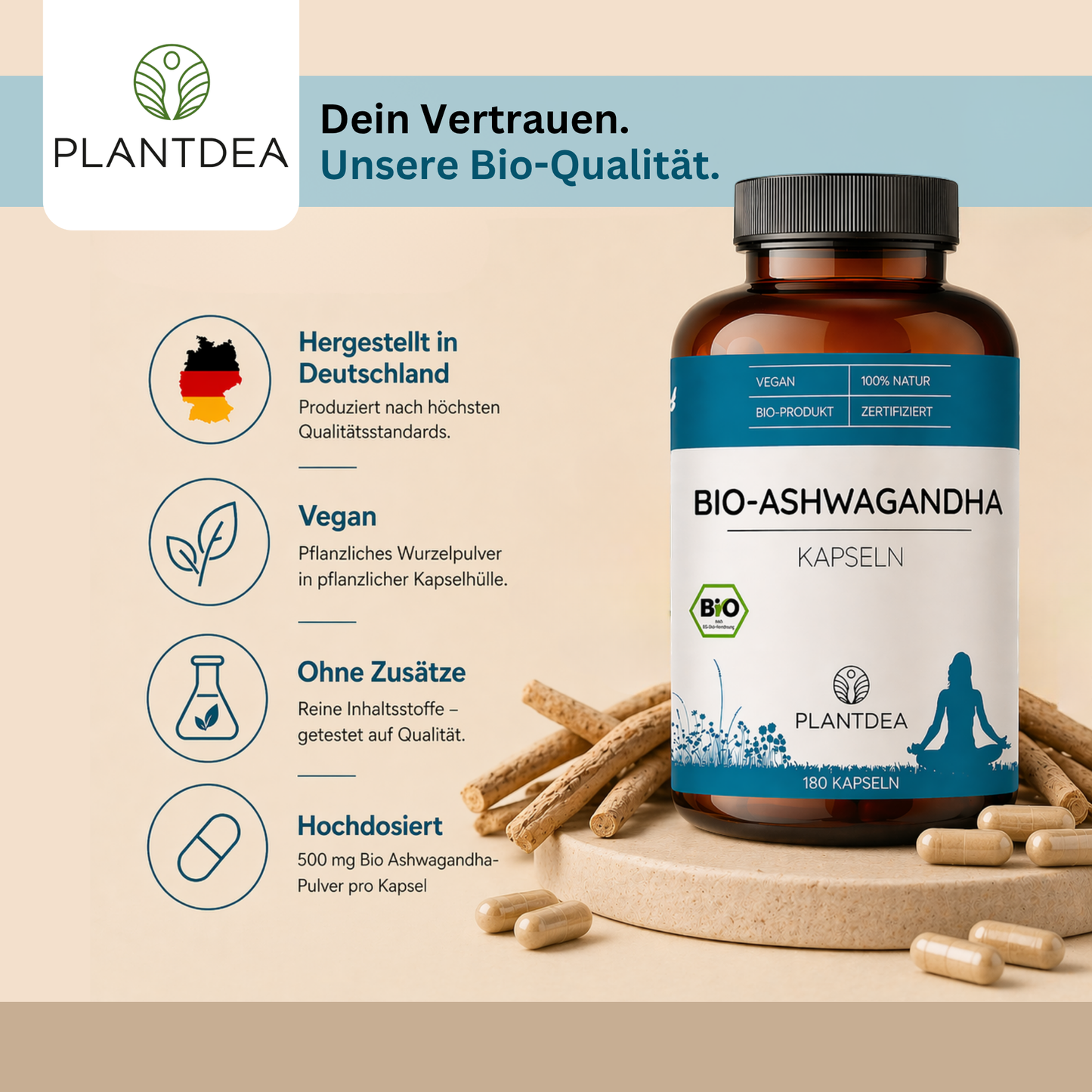 Bio Ashwagandha Kapseln