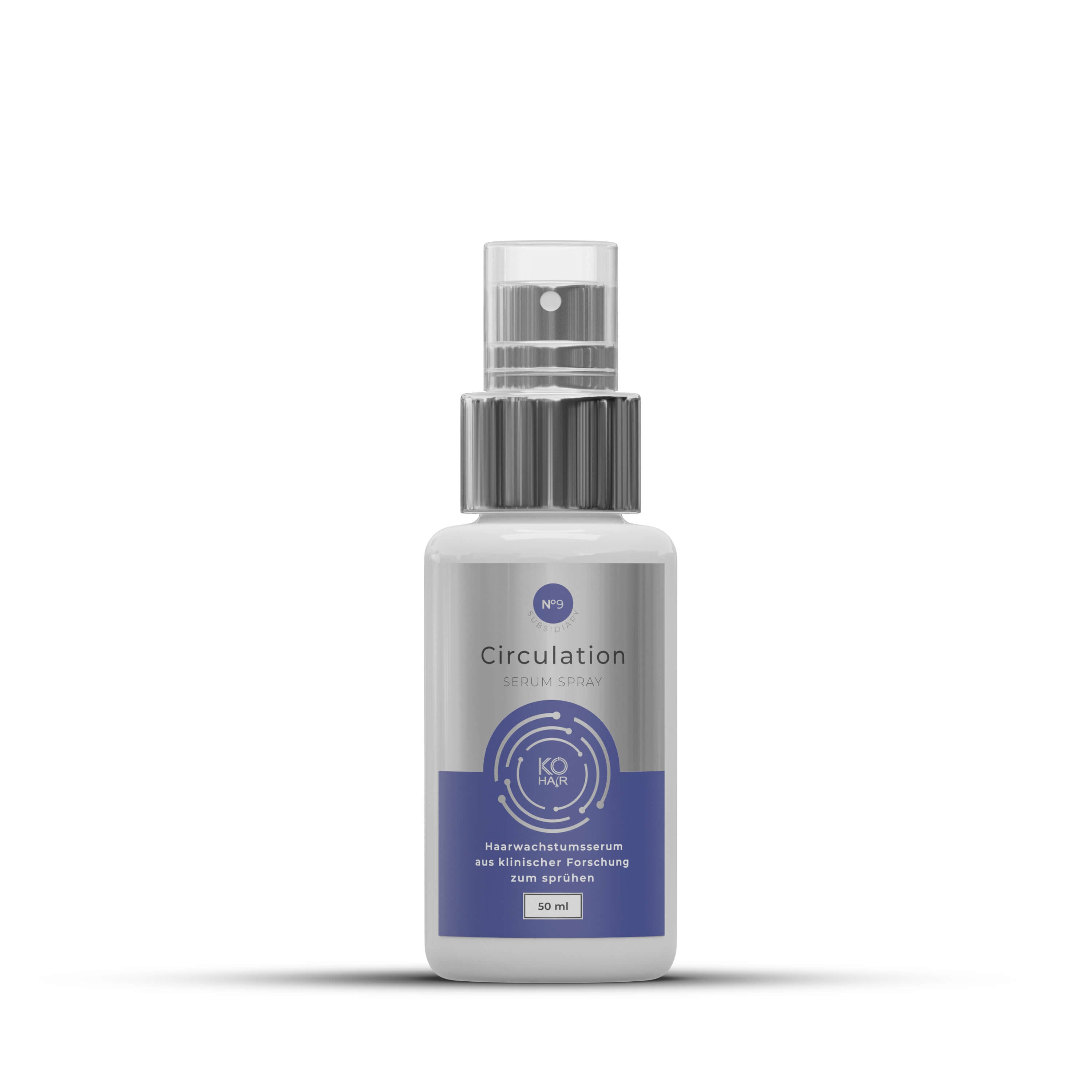 Circulation Serum Spray von KÖsmetik für Haarpflege gegen Haarausfall, unterstützt das Haarwachstum mit Redensyl.