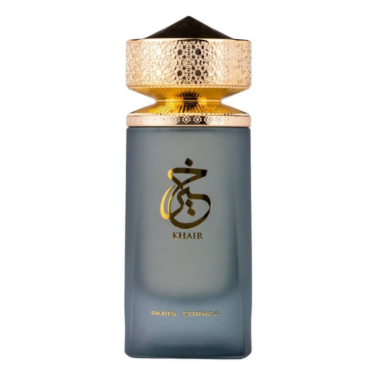 Khair Eau de Parfum 100ml von Paris Corner, luxuriöser arabischer Duft in stilvollem Flakon.