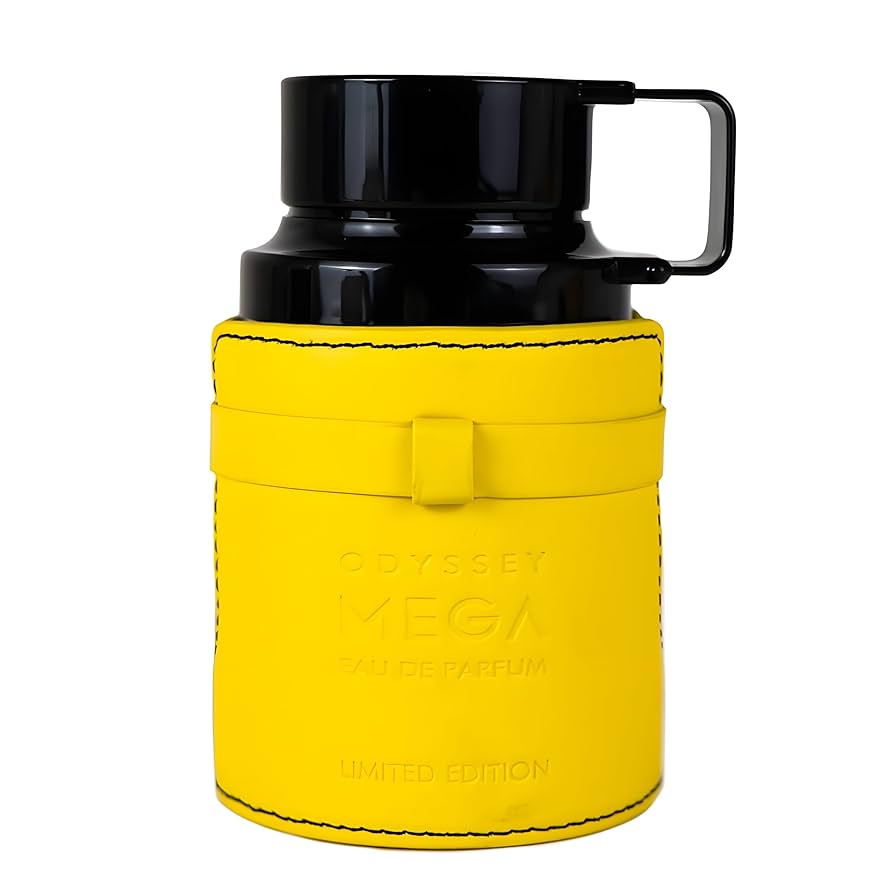 Armaf Odyssey Mega Eau de Parfum 100ml in luxuriösem Flakon mit Zitrusnoten für den maskulinen Duft.