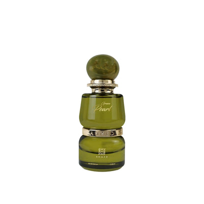Detailansicht der Verpackung von Green Pearl Eau de Parfum 80ml, luxuriöser Natur Duft von Luxus Aroma.