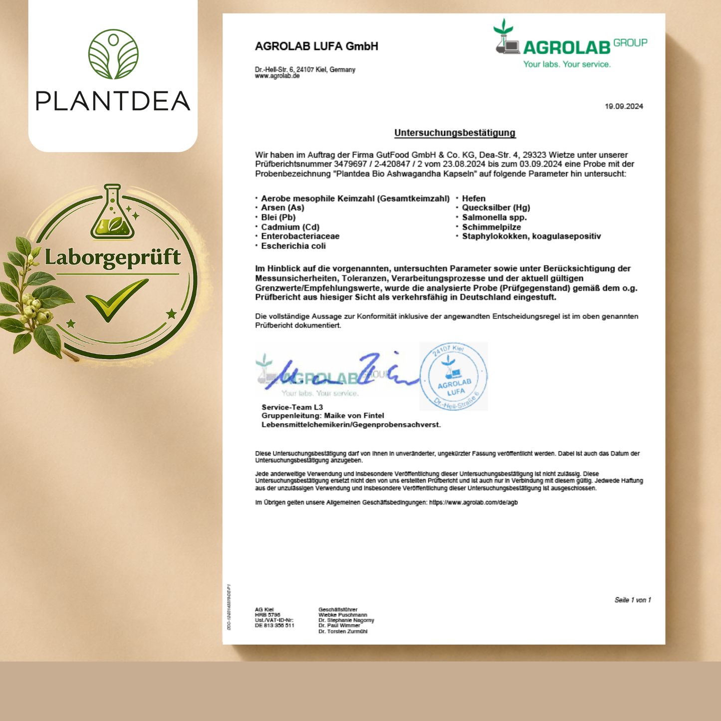 Bio Ashwagandha Kapseln