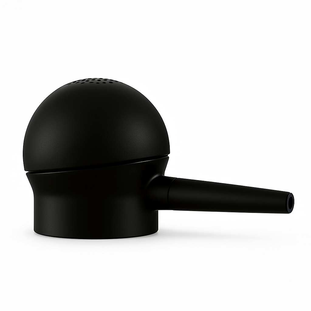 Naheinstellung des KÖ-HAIR Applikators, zeigt die präzise Spitze für einfache Anwendung.