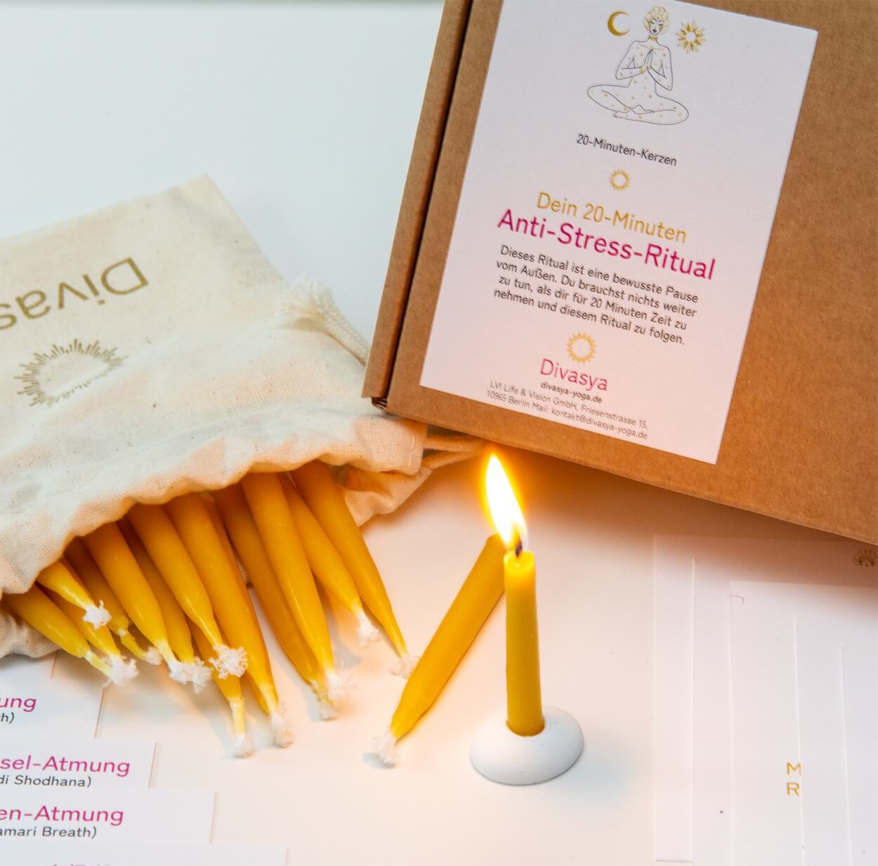 Anti Stress Geschenkset | 20-Minuten Ritual für Ruhe & Entspannung