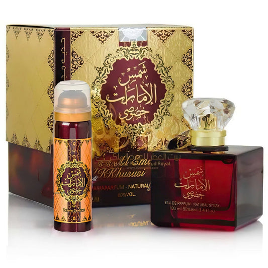 Ard Al Zaafaran/Shams Al Emarat Khususi EDP 100ml + Deo