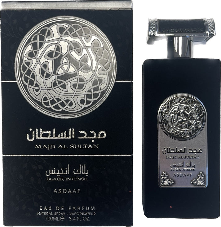 Asdaaf/Majd Al Sultan Black Intense EDP 100ml