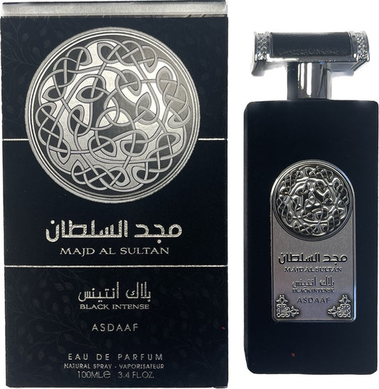 Asdaaf/Majd Al Sultan Black Intense EDP 100ml