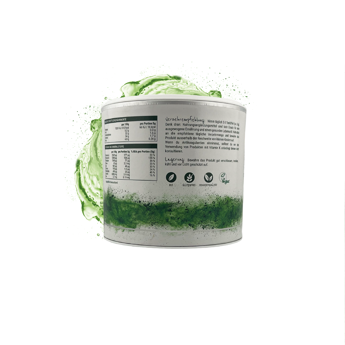 200g Bio Gerstengrassaftpulver