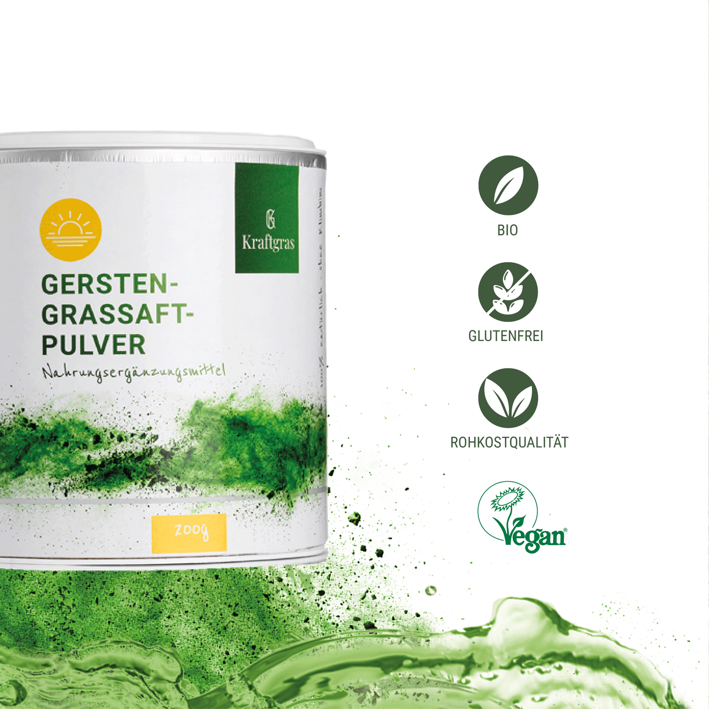 200g Bio Gerstengrassaftpulver