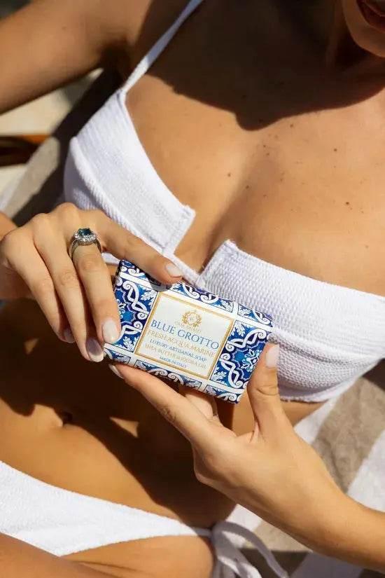 CASA AMALFI BLUE GROTTO BODY SOAP- Fresh Acqua Marine