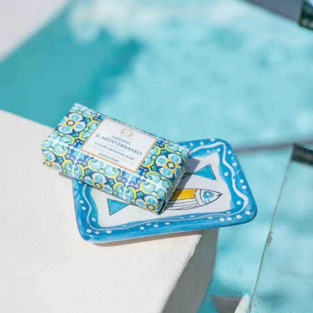 CASA AMALFI SAILING IL MEDITERRANEO BODY SOAP - Blue Ocean