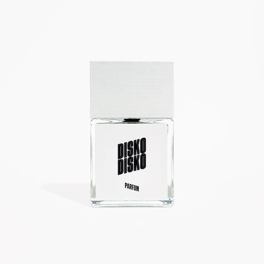 DISKO DISKO Parfum von ART BRÜT in eleganter Flasche, ein premium Unisex Duft mit Moschusnoten.