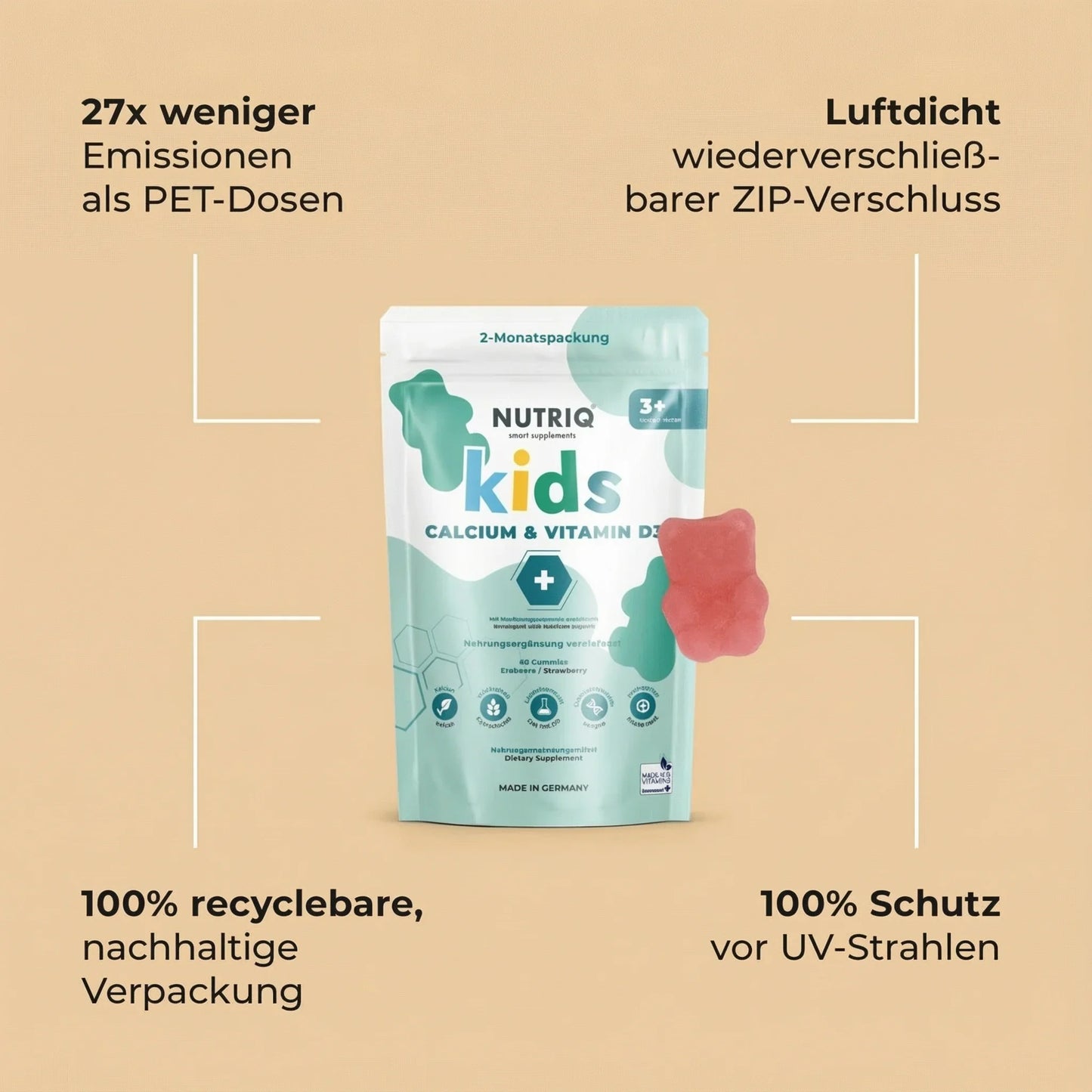 Kids Calcium & Vitamin D3