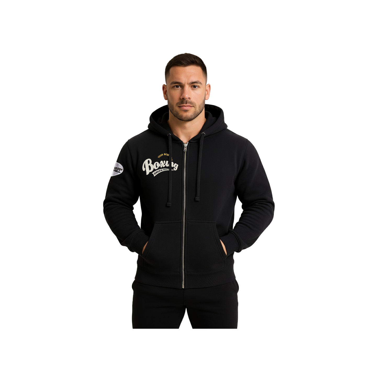 Green Hill Hoodie Jacke BOXING