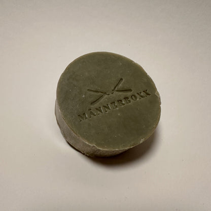 Rasierseife Fresh Lime von Männerboxx in einer eleganten Verpackung für erfrischende Rasurpflege.