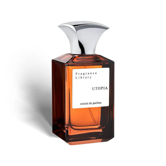 Utopia Extrait de Parfum von ekovita in einer eleganten Flasche, Ausdruck luxuriöser Duftnote.